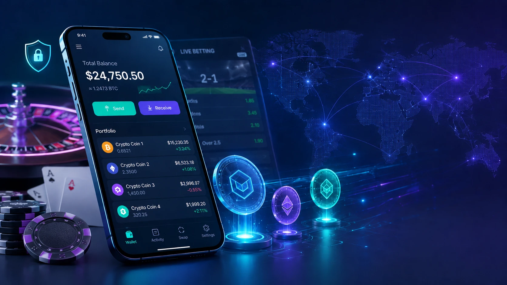 Mobile Crypto Wallets for
