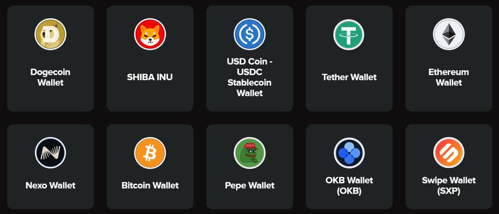 Mobile Crypto Wallets for