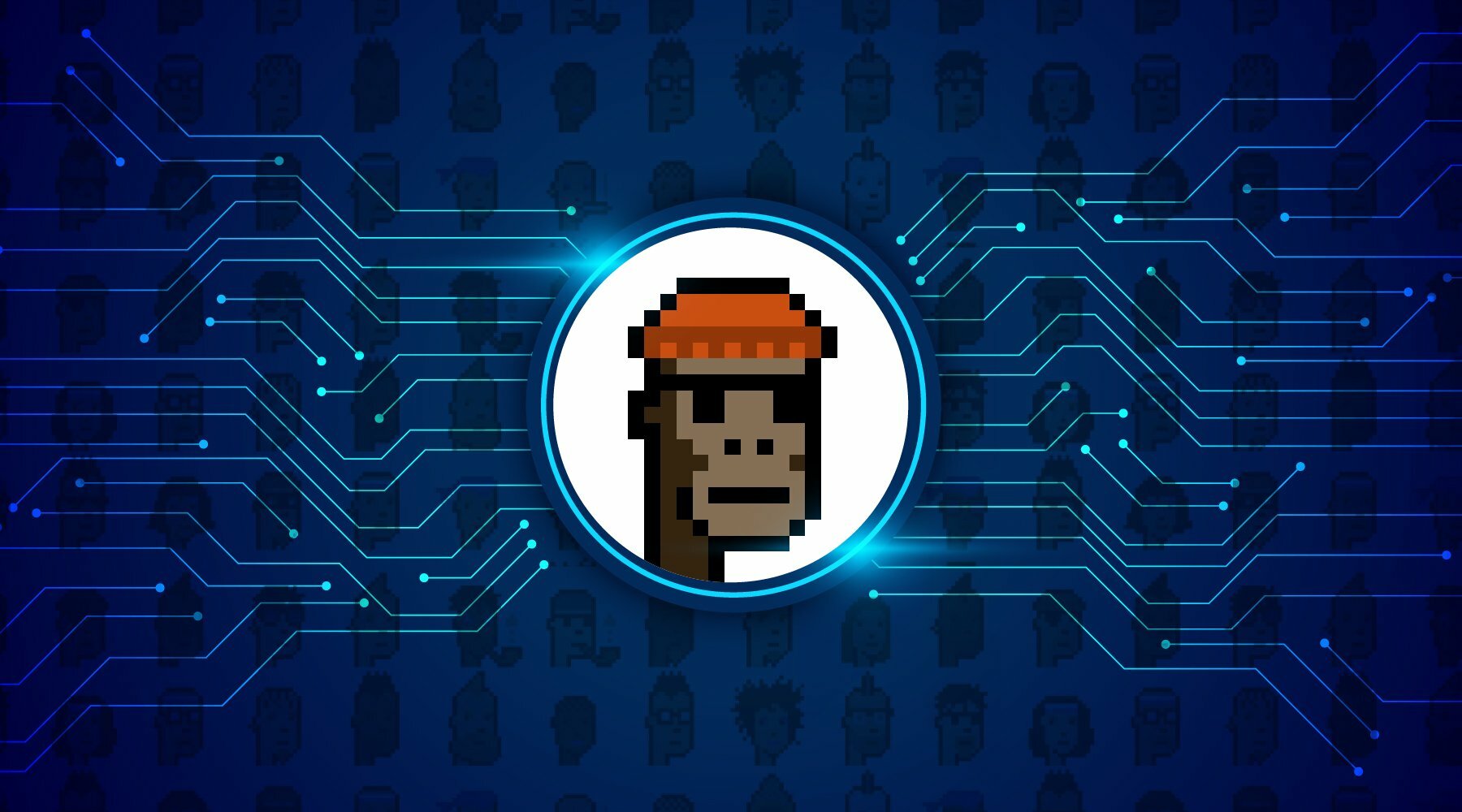 Saga Monkes NFT punk hats trait