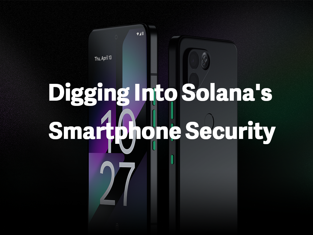 Solana Saga Seed Vault security